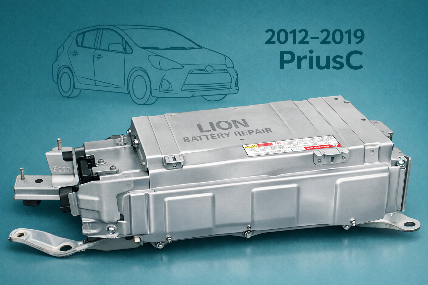 Local Installation Toyota PriusC (2012–2019) Hybrid Battery — Lifetime Warranty Launch Edition